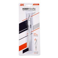 Hobby Knife - Nóż Modelarski z Aluminiowym Uchwytem AK INTERACTIVE