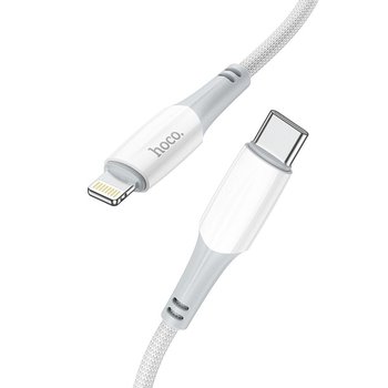 HOCO kabel Typ C do iPhone Lightning 8-pin Power Delivery PD20W Ferry X70 1m biały - Inny producent