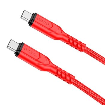HOCO kabel Typ C do Typ C PD 60W VICTORY X59 1m czerwony - Inny producent