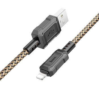 HOCO kabel USB do iPhone Lightning 8-pin 2,4A Leader X94 złoty - Hoco