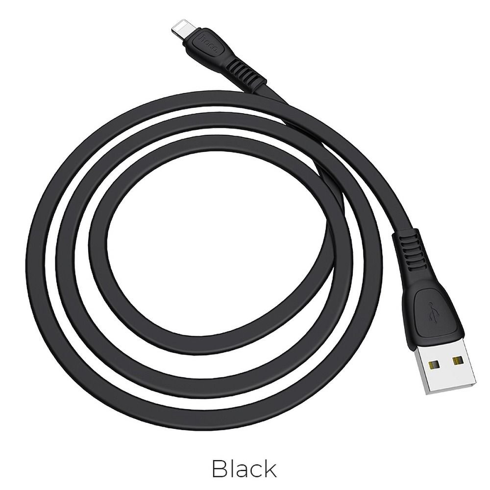 Zdjęcia - Kabel Hoco  USB do iPhone Lightning 8-pin Noah X40 1 metr czarny 