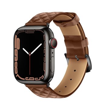 HOCO pasek do Apple Watch 38/40/41mm Elegant leather WA18 brązowy - HOCO