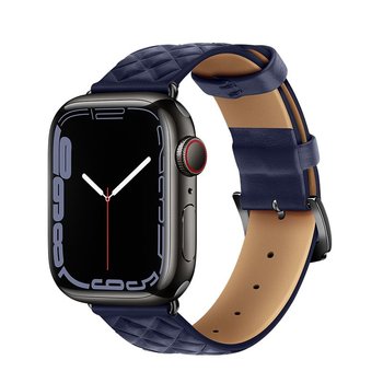 HOCO pasek do Apple Watch 38/40/41mm Elegant leather WA18 niebieski - HOCO