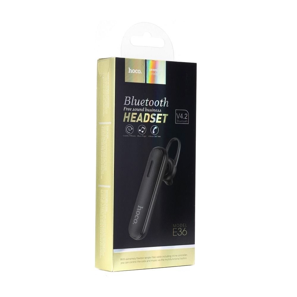 HOCO słuchawka bluetooth Business E36 czarny - HOCO. | Sklep EMPIK.COM