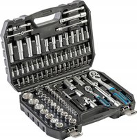 Hoegert Technik Zestaw narzędziowy 95 elementów CrV grzechotki 72T CrMo 