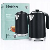 Hoffen, czajnik elektryczny, czarno-srebrny, 1,7 l HOFFEN