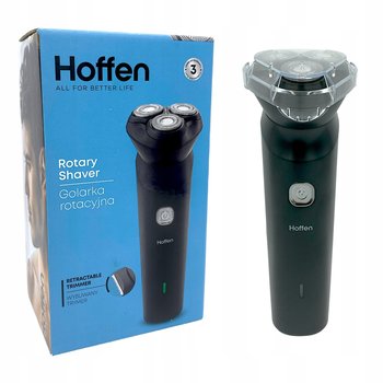 Hoffen Golarka Rotacyjna z Wysuwanym Trymerem Czarna - HOFFEN