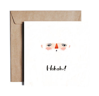 Hohoho! - Greeting card by PIESKOT Polish Design - PIESKOT