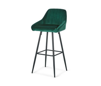 Hoker krzesło barowe butelkowa zieleń 102 cm - Tchibo