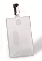 Holder do karty, pionowy, 54 x 85 mm, 25 sztuk DURABLE