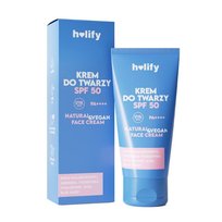 Holify, Krem do twarzy SPF50 hialuronowy 50 ml Holify