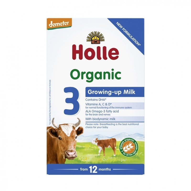 Фото - Дитяче харчування Holle BIO 3 mleko modyfikowane dla niemowląt 600g 