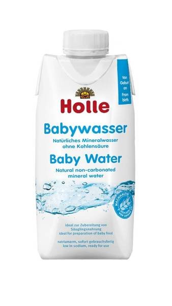 Фото - Дитяче харчування Holle , Naturalna woda mineralna, 500 ml 