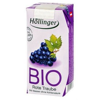 Hollinger, Nektar z czerwonych winogron, bez cukru, Bio, 200 ml - Hollinger