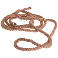 Home Styling Collection, lampki choinkowe na sznurku parcianym, 30 diod, 3 m, brązowy