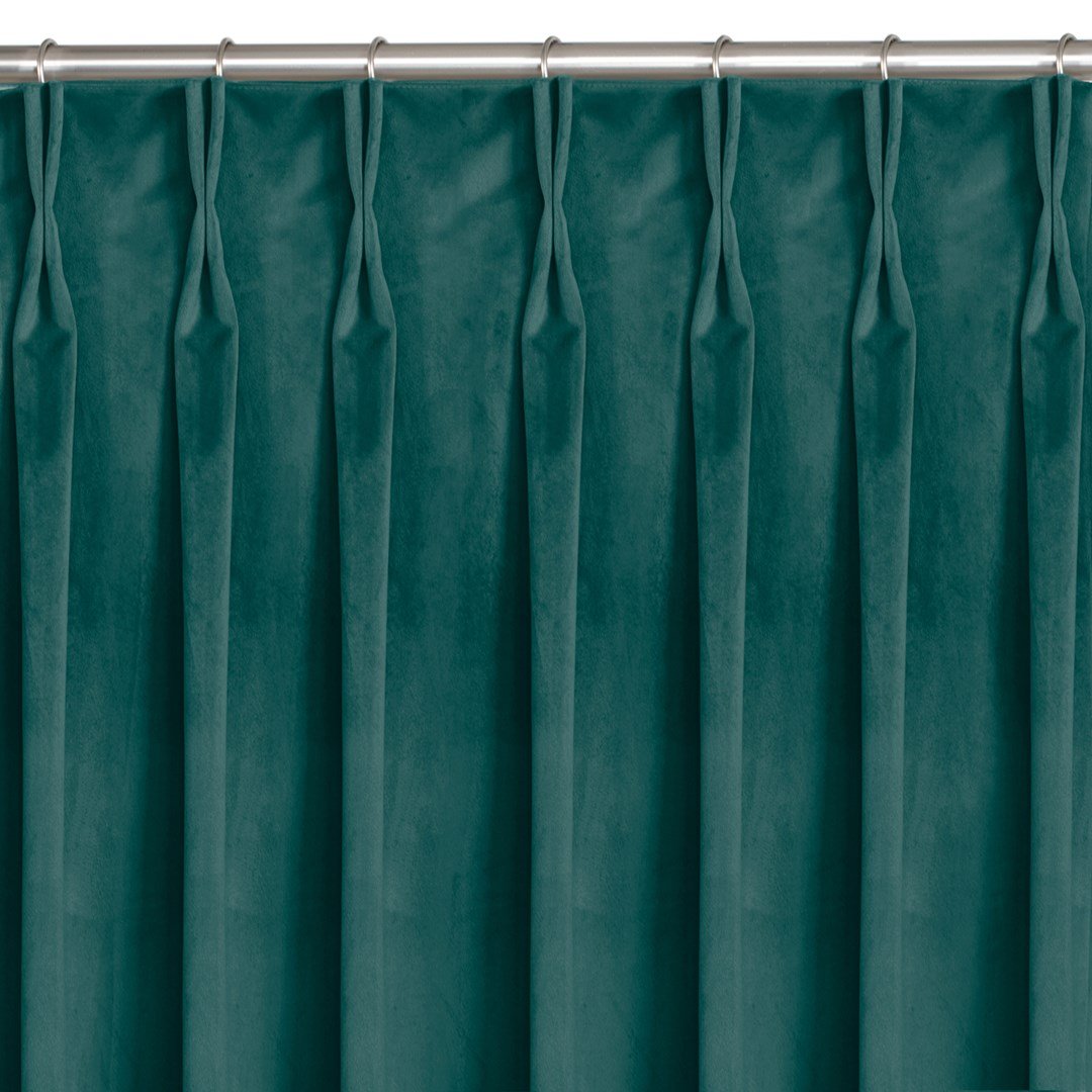 Homede, Zasłona Vila na flex Velvet, Morski, 400x175 cm