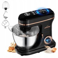 HOMELUX Robot kuchenny 8 L 1800 W, 6 prędkości czarny