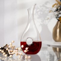 HOMLA GLASSY Karafka z dziurką 1200 ml Homla