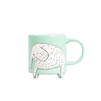 HOMLA Kubek TEHEN ze słoniem 450 ml - Homla