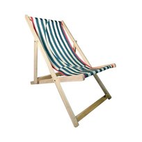 HOMLA Leżak COLOR SPECTRUM drewniany naturalny 58,5x71/86x100/92 cm
