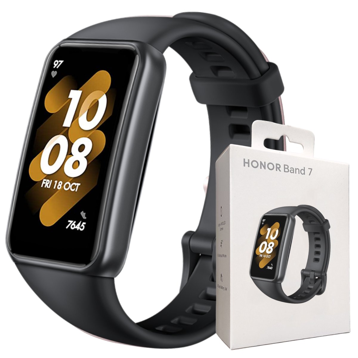 HONOR BAND 7 BLACK CZARNY 96 TRYBÓW - Honor | Sklep EMPIK.COM