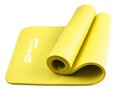 Hop-Sport, Mata do ćwiczeń, HS-N015GM, żółty, 180x61cm - Hop-Sport