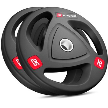 Hop-Sport, Zestaw obciążeń olimpijskich, 2x25 kg - Hop-Sport