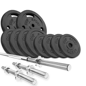 Hop-Sport, Zestaw obciążeń Strong 39kg - Hop-Sport