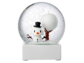 Hoptimist, Figurka Hoptimist Snowman snow glob L white 26634 - Hoptimist