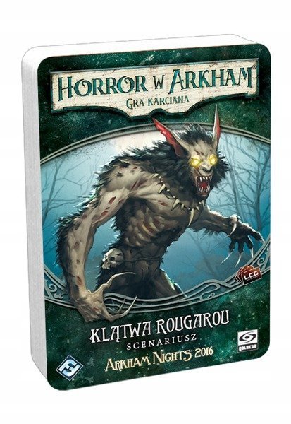 Horror w Arkham LCG: Klątwa Rougarou, gra planszowa, Galakta