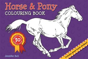 Horse and Pony Colouring Book - Bell Jennifer