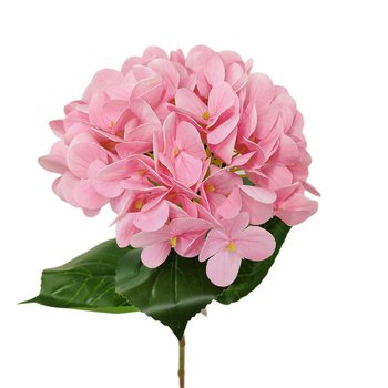 Hortensja pojedyncza różowa sztuczny kwiat - Inny producent