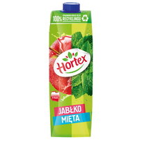 Hortex, Jabłko mięta Napój karton, 1 l Hortex