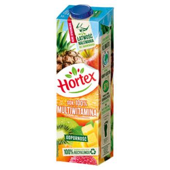 Hortex Multiwitamina Sok 100% karton 1 l - Hortex