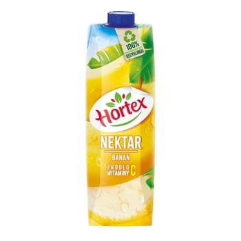 Hortex Nektar banan karton 1 l - Hortex