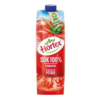 Hortex Sok Pomidorowy 100% karton 1L - Hortex
