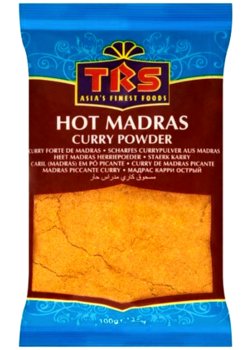 Hot Madras Curry, ostre 100g - TRS - TRS Asia's Finest Foods