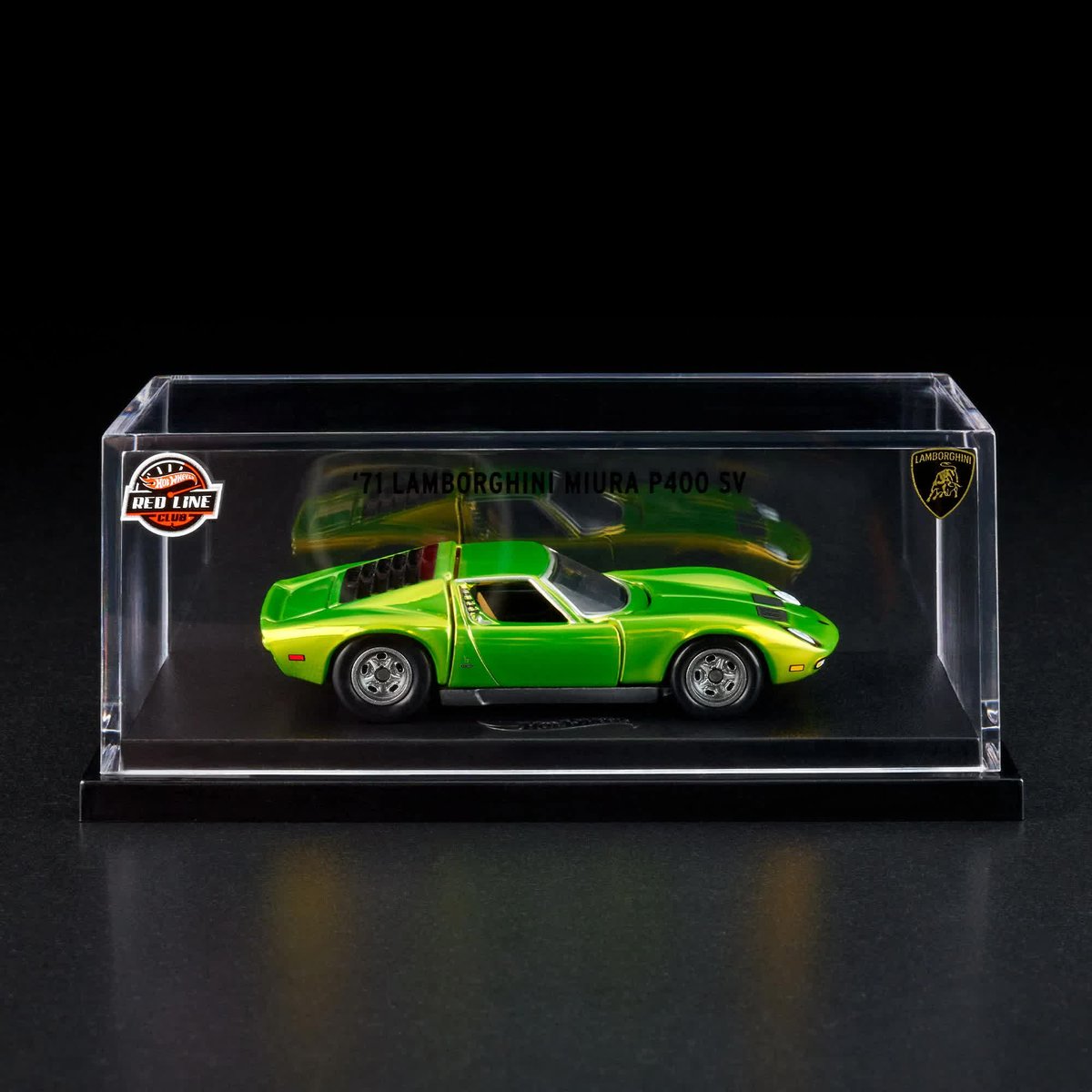 HOT WHEELS 2025 '71 LAMBORGHINI MIURA P400 SV RED LINE CLUB