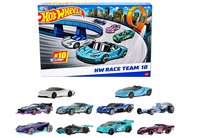 Hot Wheels Auta Sportowe 10szt Race Cars Zestaw