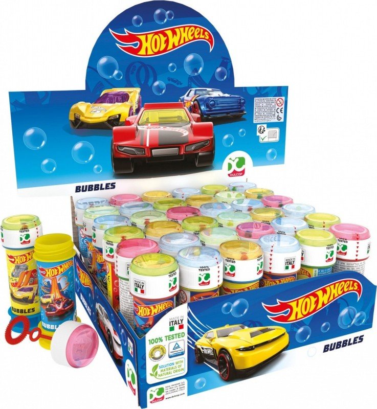 Hot Wheels, bańki mydlane