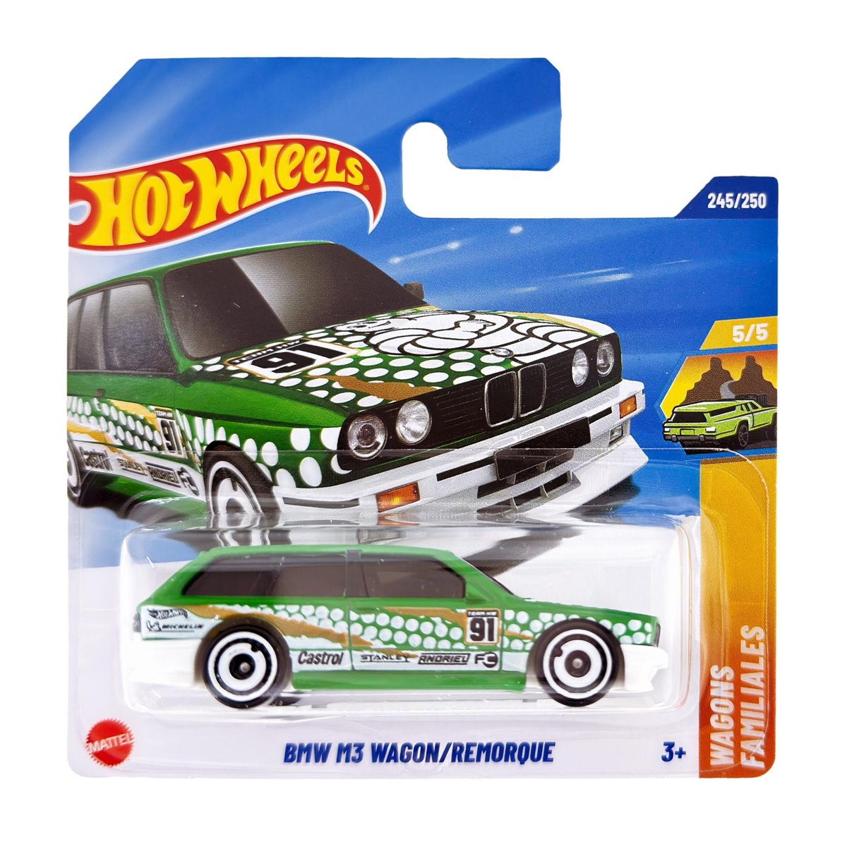 HOT WHEELS BMW M3 WAGON/REMORQUE