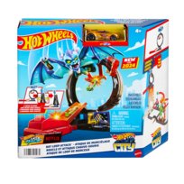 Hot Wheels City, Pętla nietoperza, Tor Zestaw 4+ HTN78