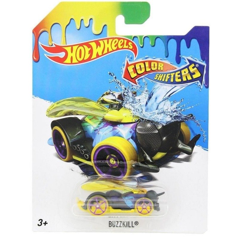Hot Wheels, Color Shifters, samochodzik zmieniający kolor Buzzkill, BHR15/BHR56 - Hot Wheels ...