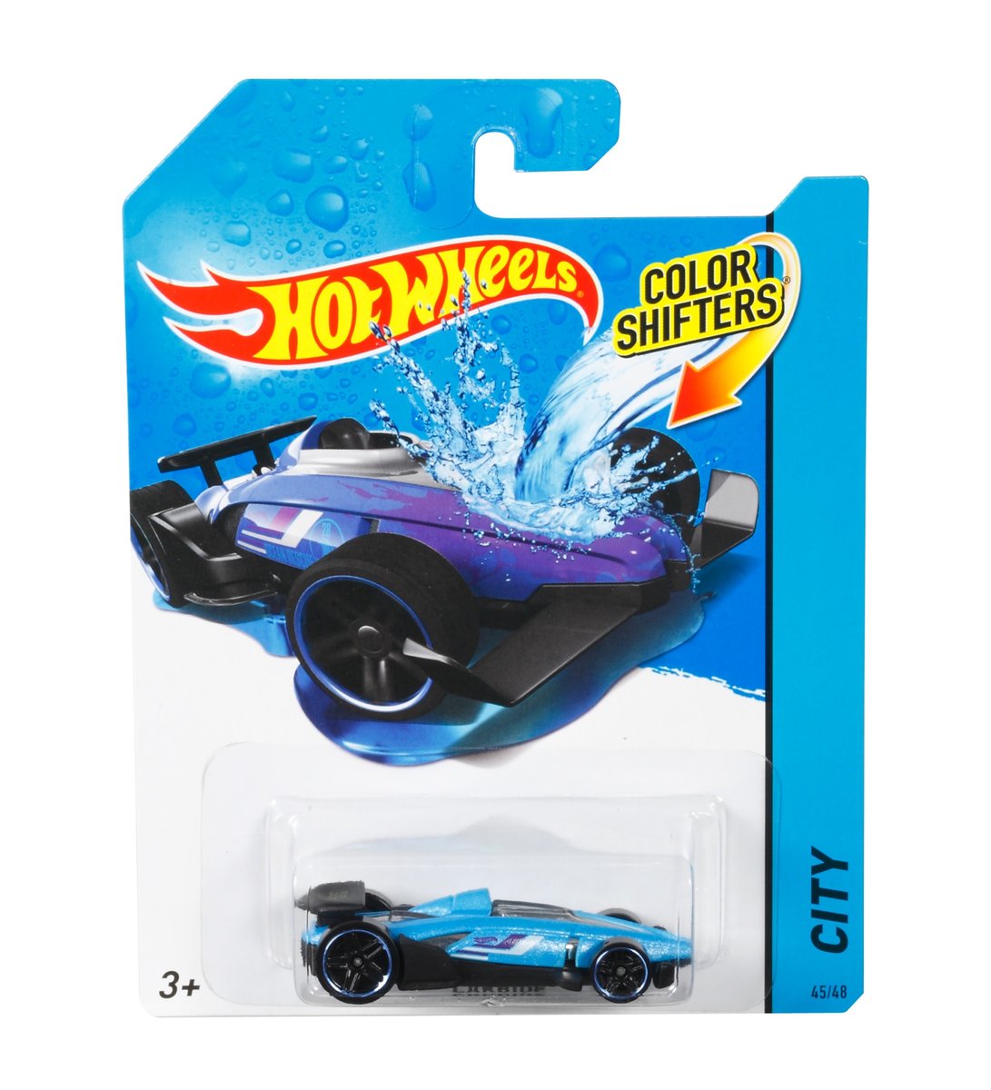 Hot Wheels, Color Shifters, samochodzik zmieniający kolor Carbide ...