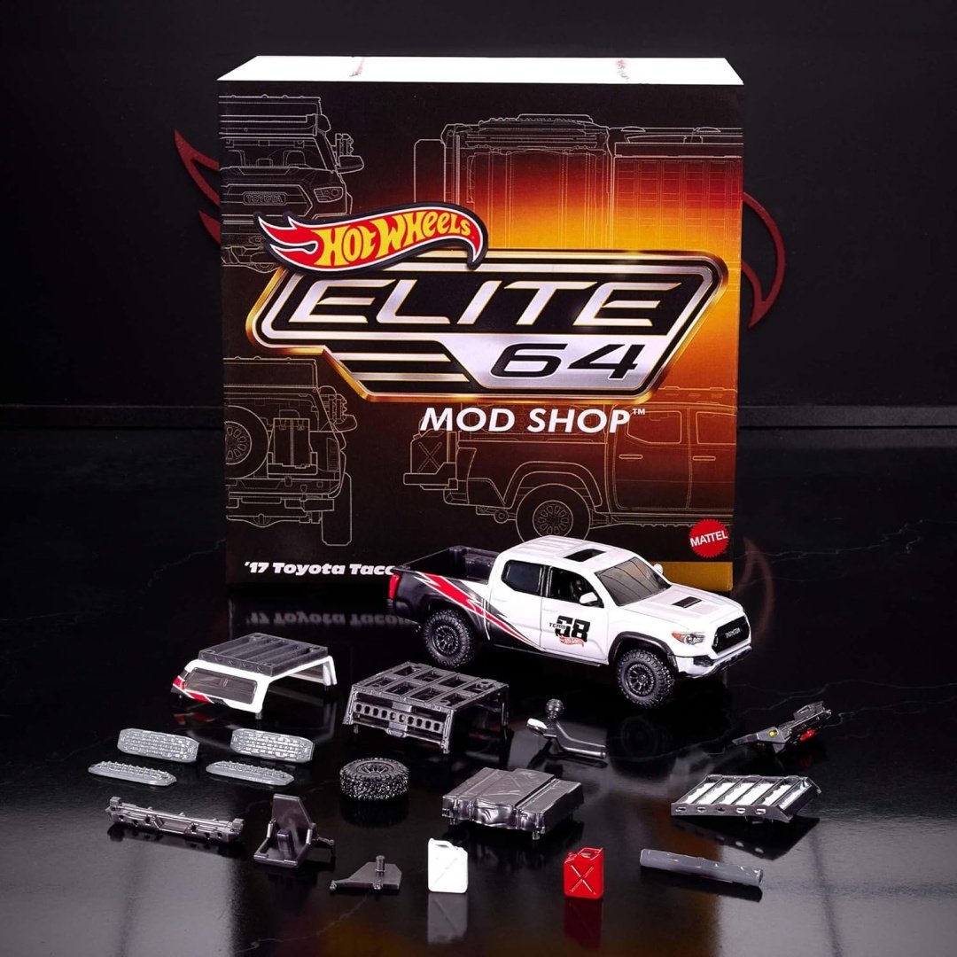 HOT WHEELS Elite 64 Mod Shop '17 Toyota Tacoma - Hot Wheels | Sklep ...