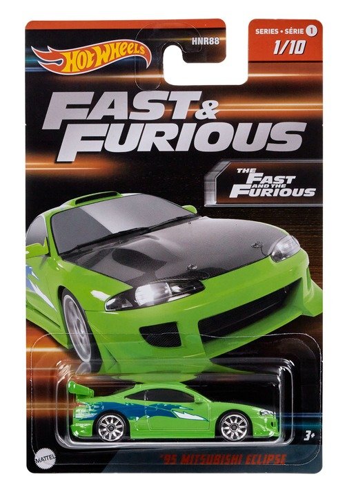 Hot Wheels Fast Furious Samochodzik Mitsubishi Ecli Hnr Hot