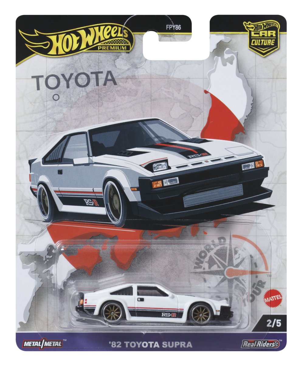 Hot Wheels Kultowe auta '82 TOYOTA SUPRA / HRV97 - Hot