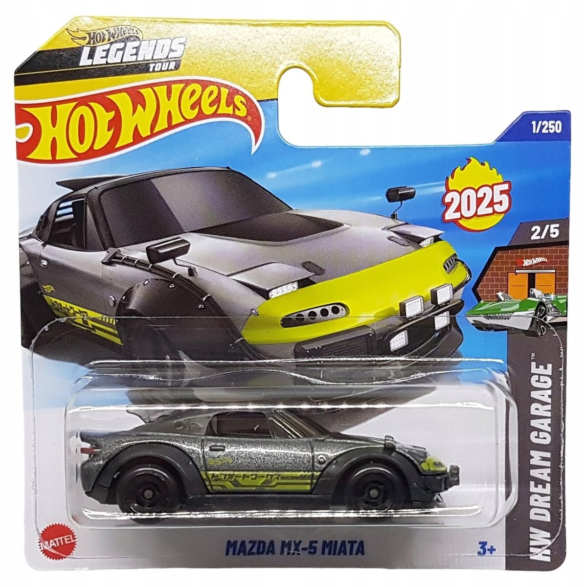 hayata1225専用ページ Hot Wheels Mazda MX-5 Miata HW Dream Garage 2/5 (1/250) HYW18