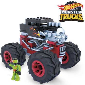 Hot Wheels, Monster Trucks Bone Shaker, pojazd do zbudowania  - Hot Wheels