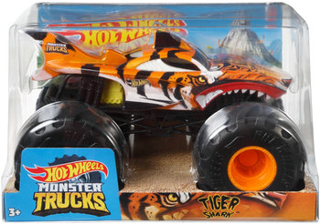 Hot Wheels, Monster Trucks, Pojazd Tiger Shark, 1:24 - Hot Wheels
